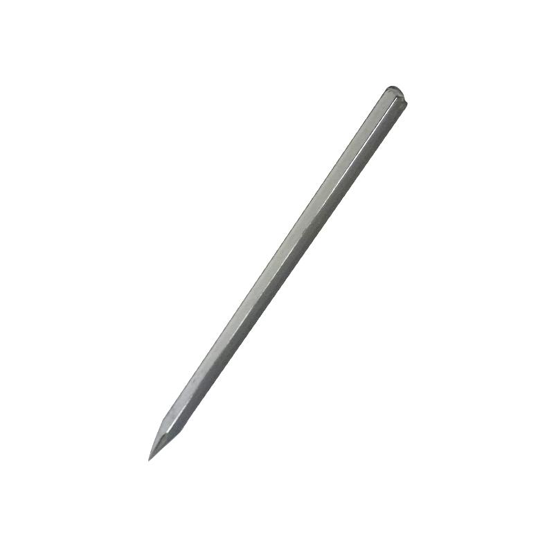 Brocheta Plástico Plateada 90 mm. (200 u.)