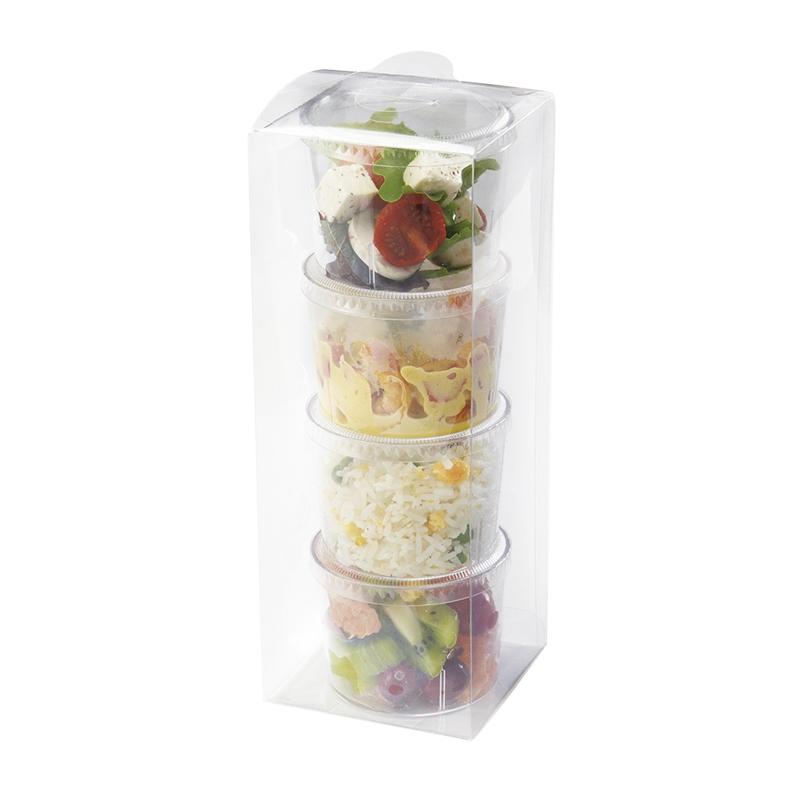 Tubo PVC Transparente para Vaso Bodega 225X85X85 mm. (300 u.)