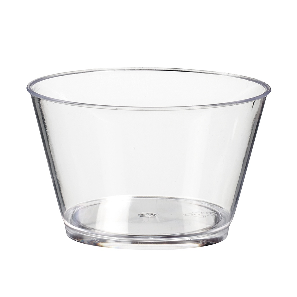 Vaso 190 Transparente Ø 87 Alto 53 mm. 190 ml. (100 u.)