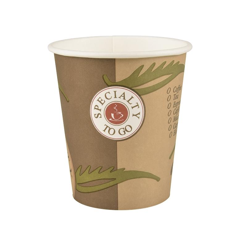 Vaso de Cartón Ø 80 Alto 91 mm. 200 ml. (50 u.)