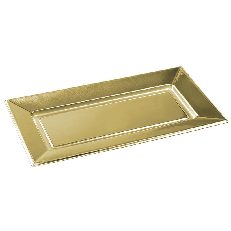 Bandeja Serie Colors Dorada 370X190 mm (10 u.)