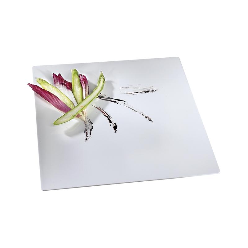 Plato Fluid Blanco 250X250X13 mm.