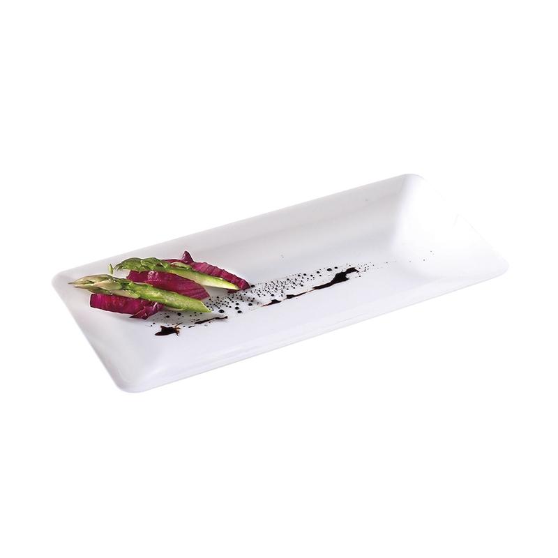 Bandeja Fluid Blanca 200X90X13 mm. (10 u.)