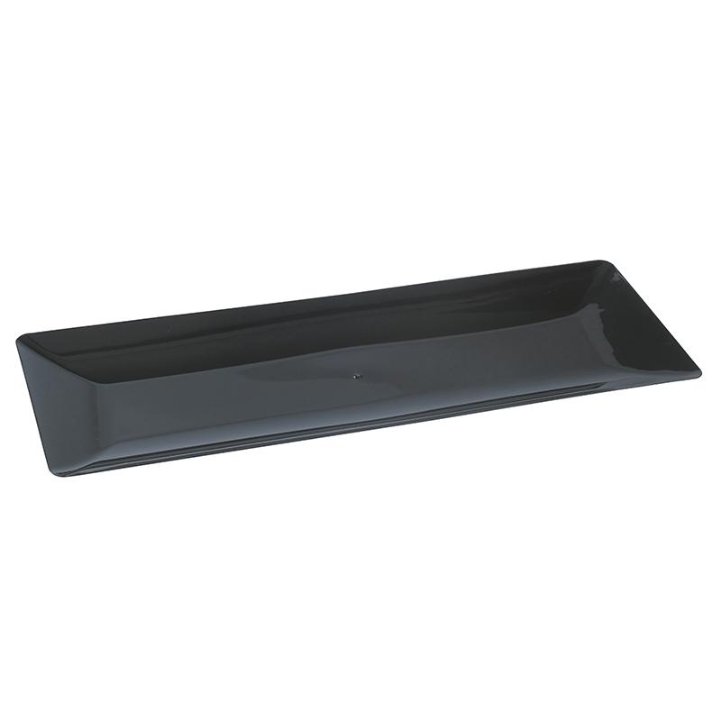 Bandeja Fluid Negro 400X150 mm. (10 u.)