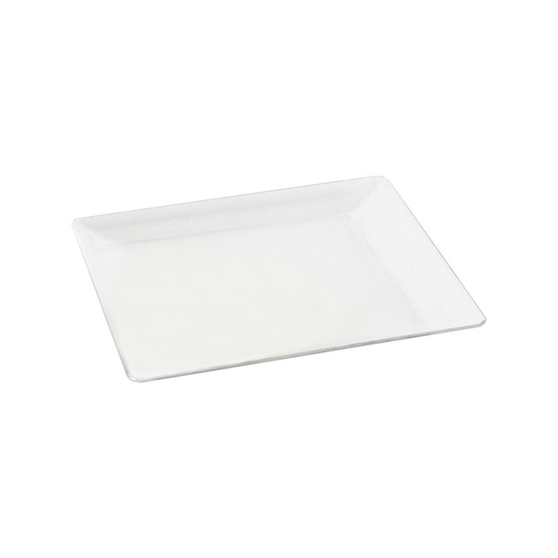 Plato Fluid Blanco 130X120X11 mm. (10 u.)