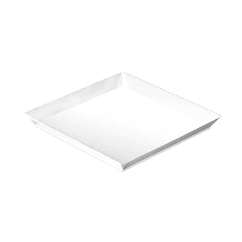 Mini Plato Blanco 90X90X17 mm. (50 u.)