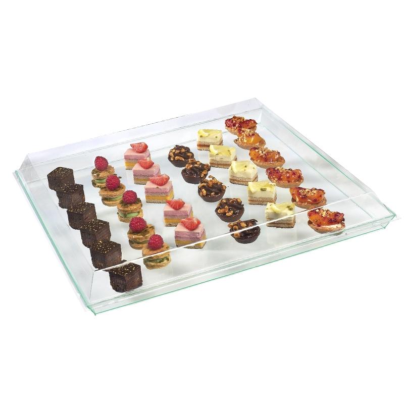 Tapas Transparente para Bandeja Atlas 380X275X50 mm. (25 u.)