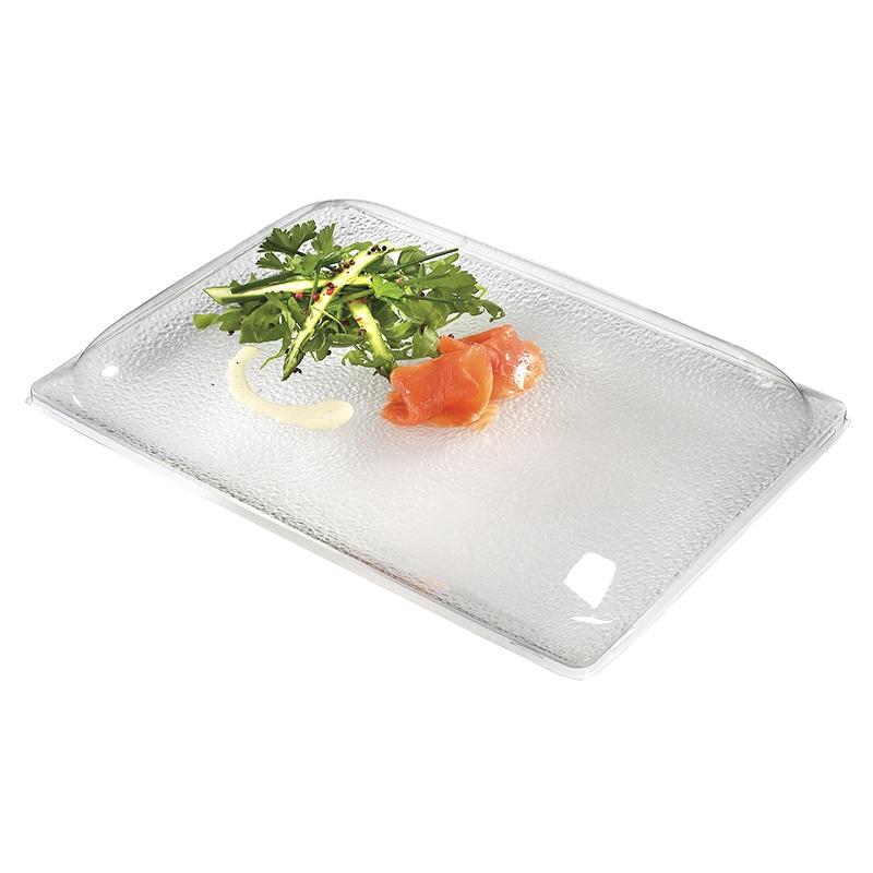 Bandejatranslucida Iceberg 380X280X15 mm. (25 u.)
