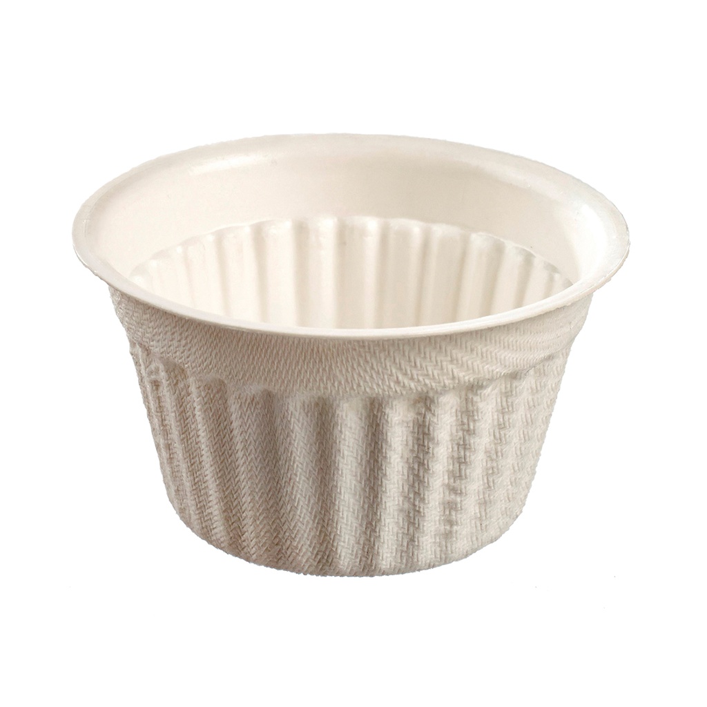 Mini Bol Estriado de Pulpa Ø 67 Alto 37 mm. 70 ml. (100 u.)