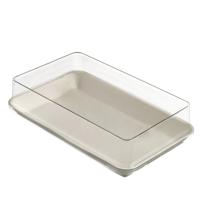 Tapas PET para Plato Kanopee 203X153X35,5 mm.  (200 u.)