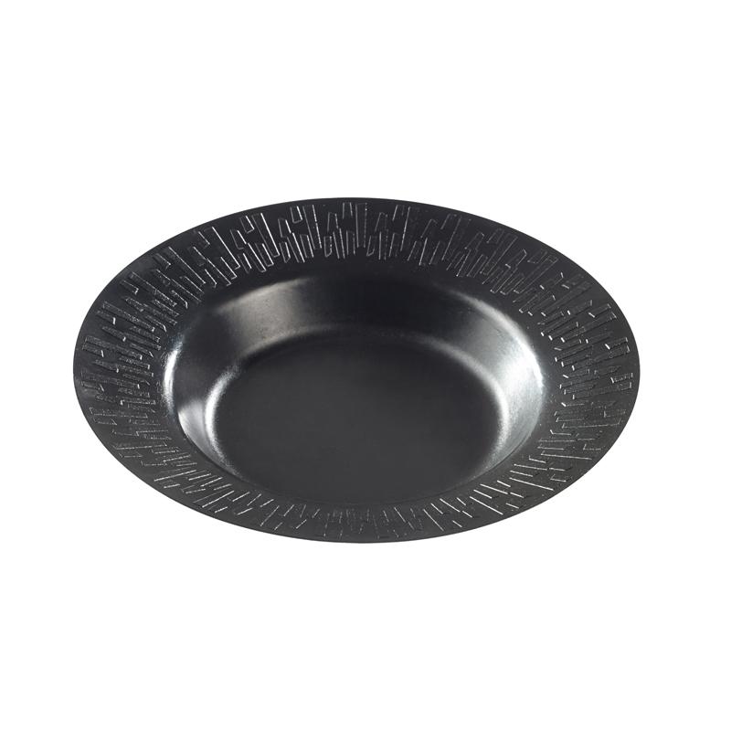 Bol Accueil Negro de Pulpa Ø 230 Alto 38 mm. (50 u.)