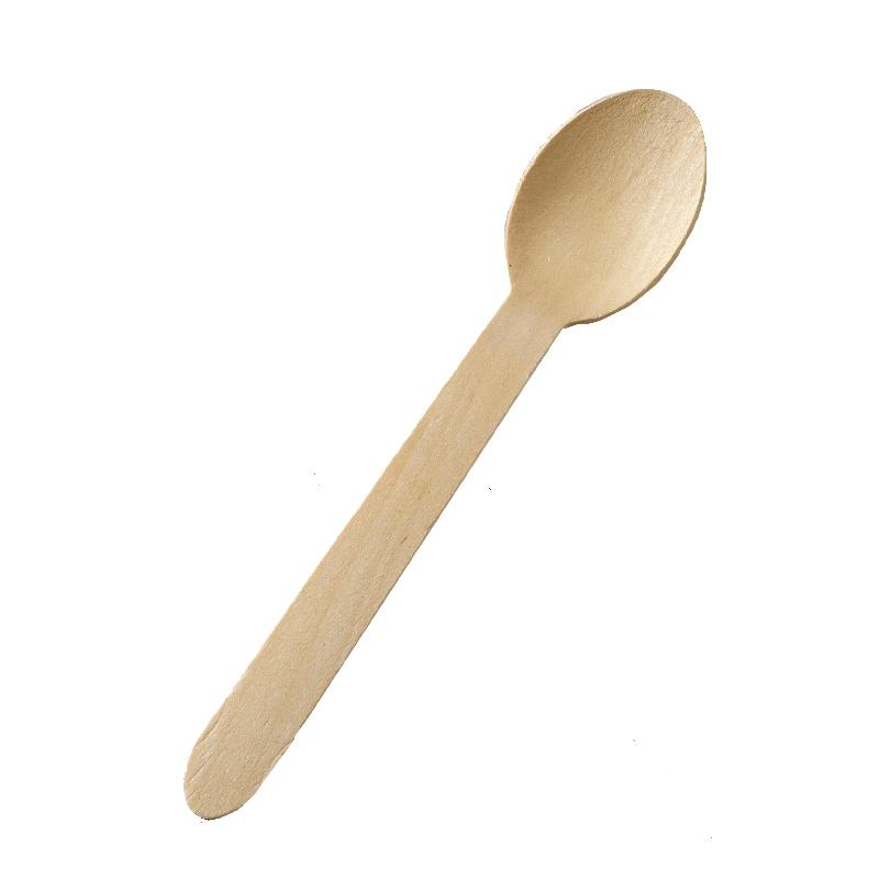 Cuchara de Madera 155X33 mm.  (50 u.)