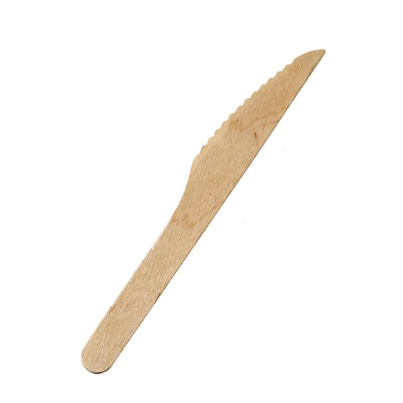 Cuchillo de Madera 165X21 mm.  (50 u.)