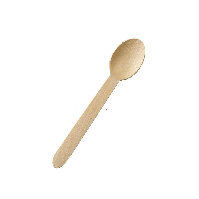 Cucharilla de Madera 110 mm.  (100 u.)