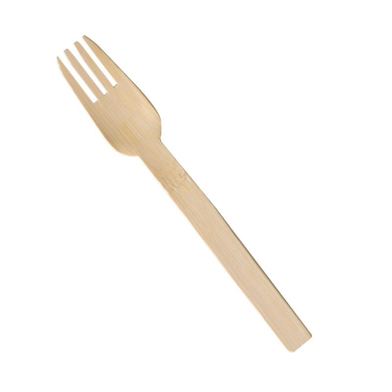 Tenedor de Bambú 170 mm.  (50 u.)