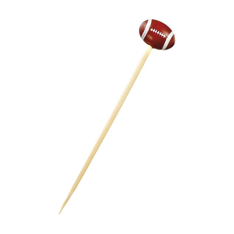 Brochetas Fútbol Americano 100 mm. (100 u.)