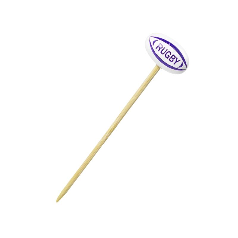 Brochetas Balón Rugby 100 mm. (100 u.)