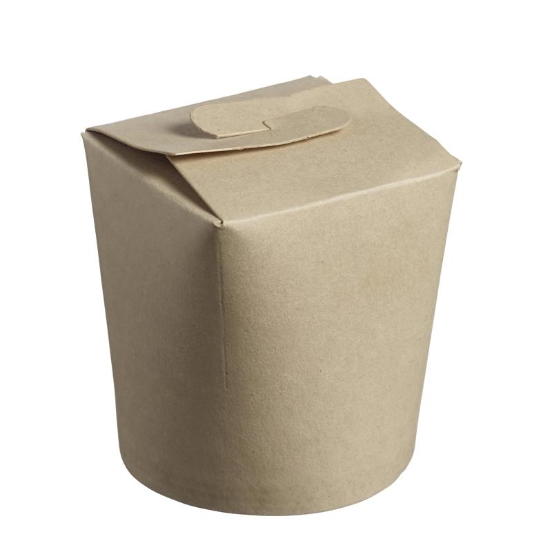Caja Mini Pasta Fibra Bambú Ø 55 Alto 55 mm. 150 ml. (50 u.)