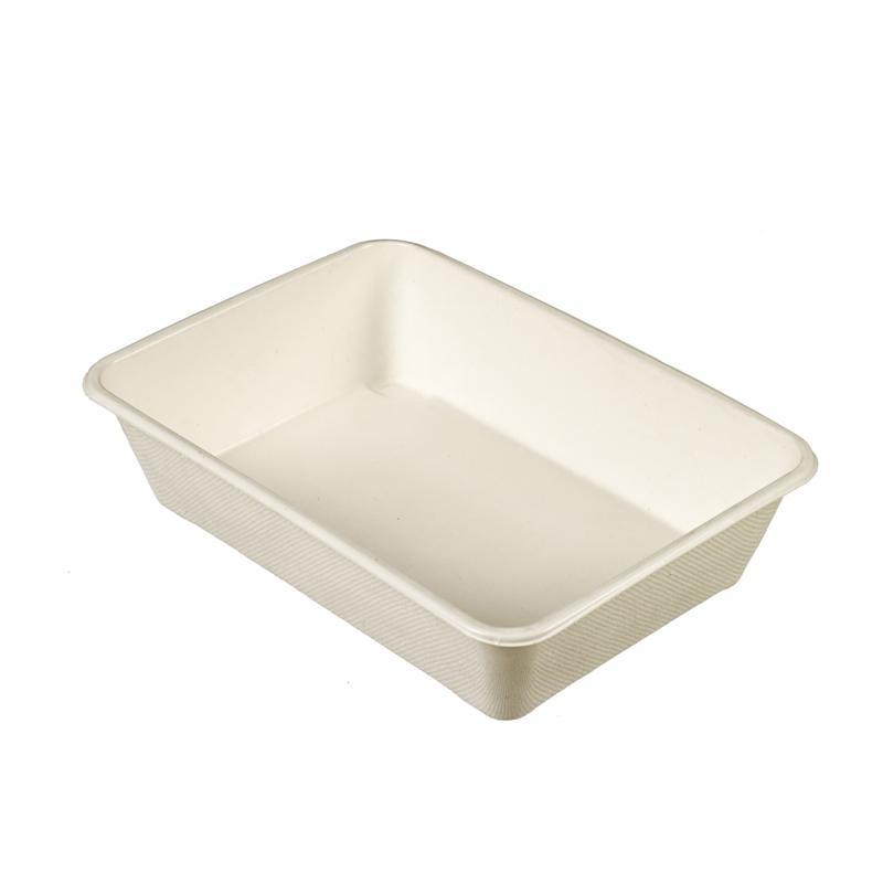 Bandeja de Pulpa Laminacion Bio 178X127X55 mm. 840 ml. (200 u.)