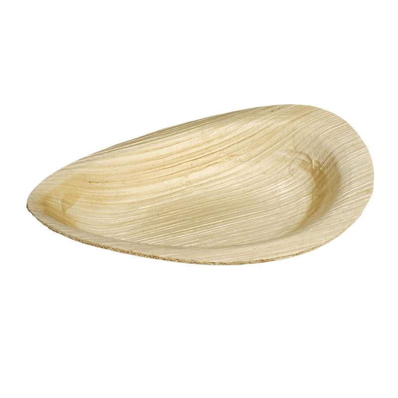 Mini Plato Oval Hojas de Palmera Bali 90X60 mm.