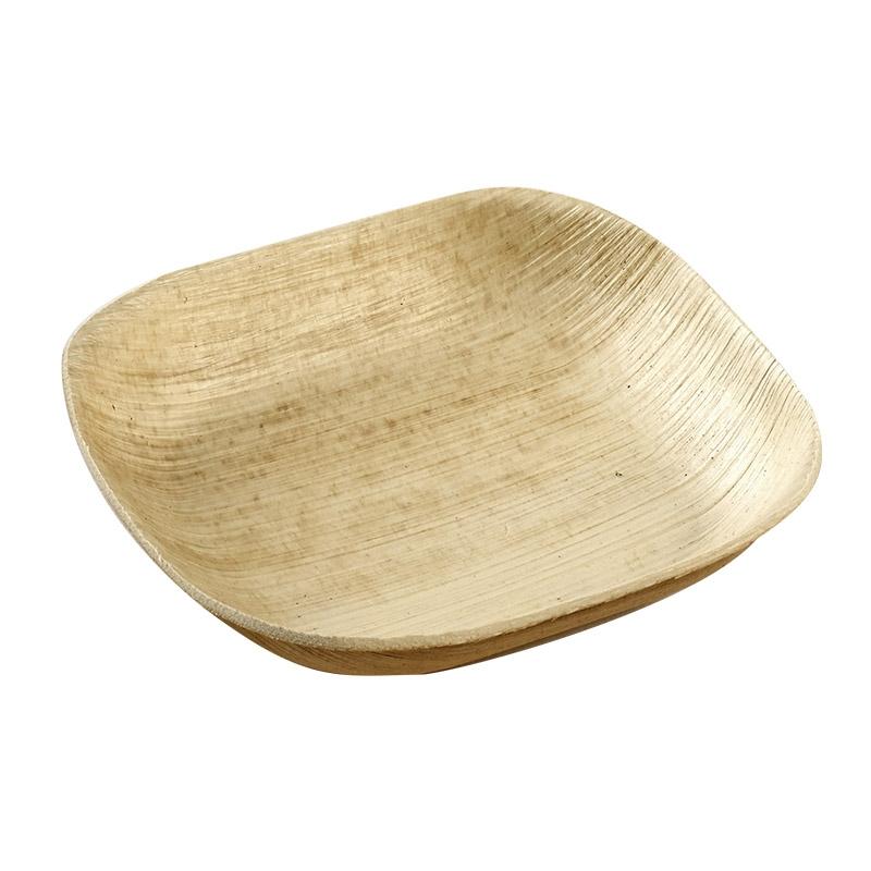Plato Hondo Hojas de Palmera Verterra 100X100 mm.