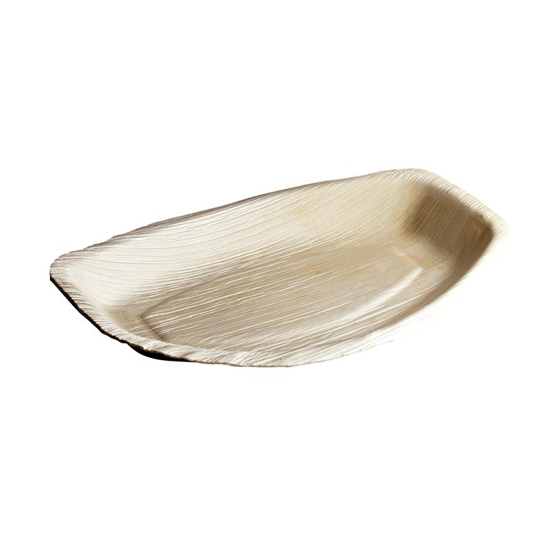 Plato Oval Hojas de Palmera Maui 340X230X25 mm. (25 u.)