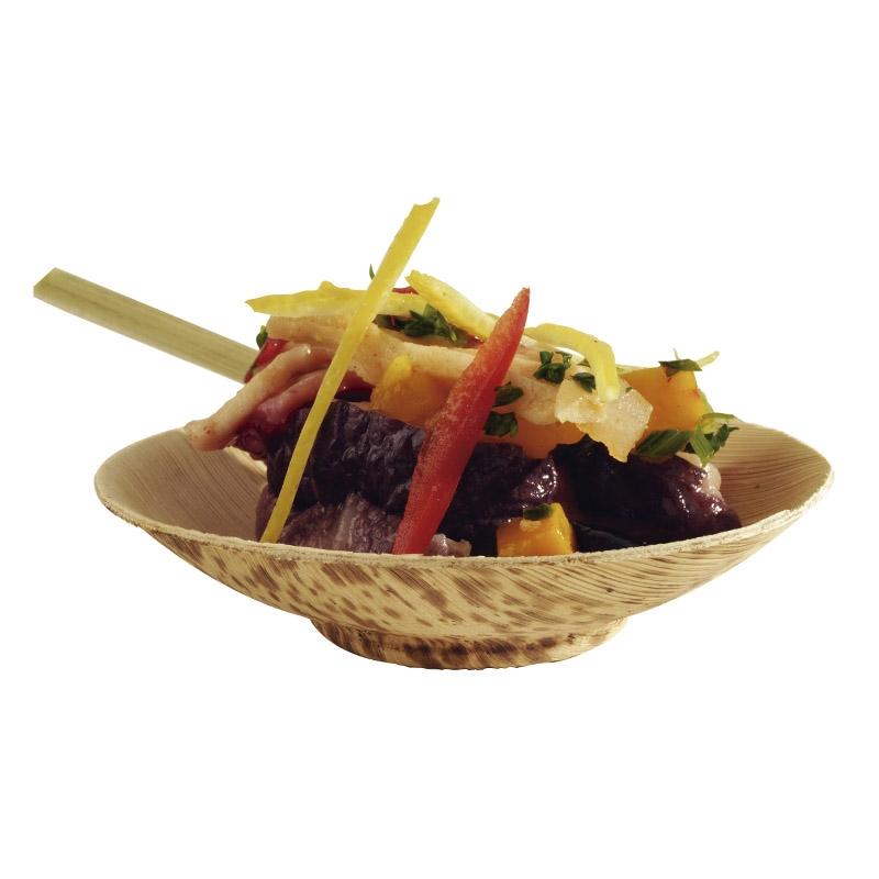 Mini Ensaladera Bambú Ø 84 mm. Alto 20 mm.