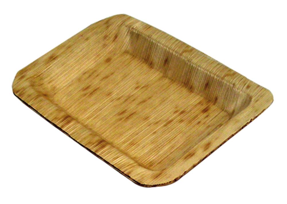 Plato Bambú 200X140X10 mm. (100 u.)