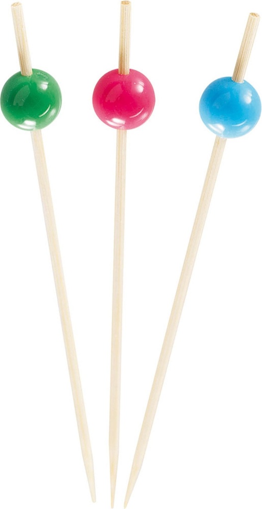 Brocheta Bolas Brillo Alto 90 mm. (200 u.)