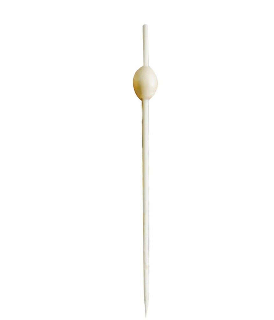 Brocheta Bolas Color Bambú Alto 90 mm.