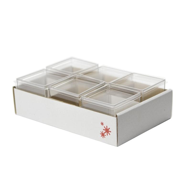 Cubo Monoporción 55X55X55 mm. 160 ml. Cubeta (6 u.)