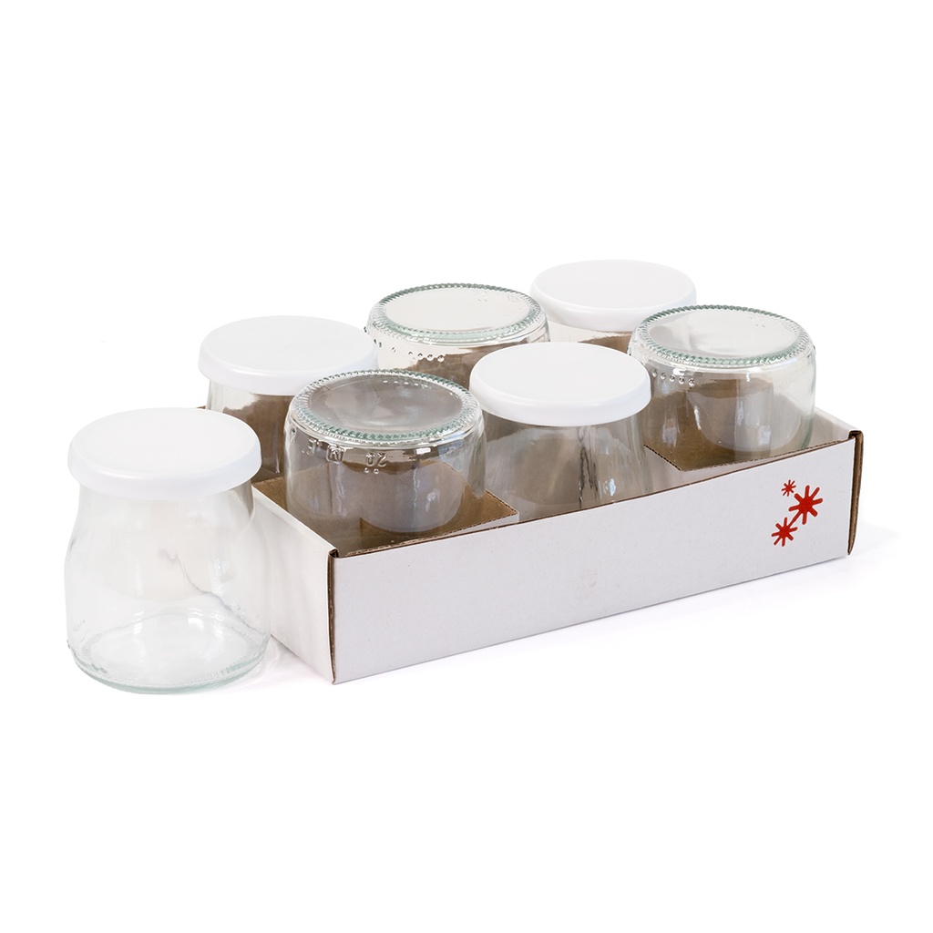 Vaso Yogurt + Tapas (Cubeta)