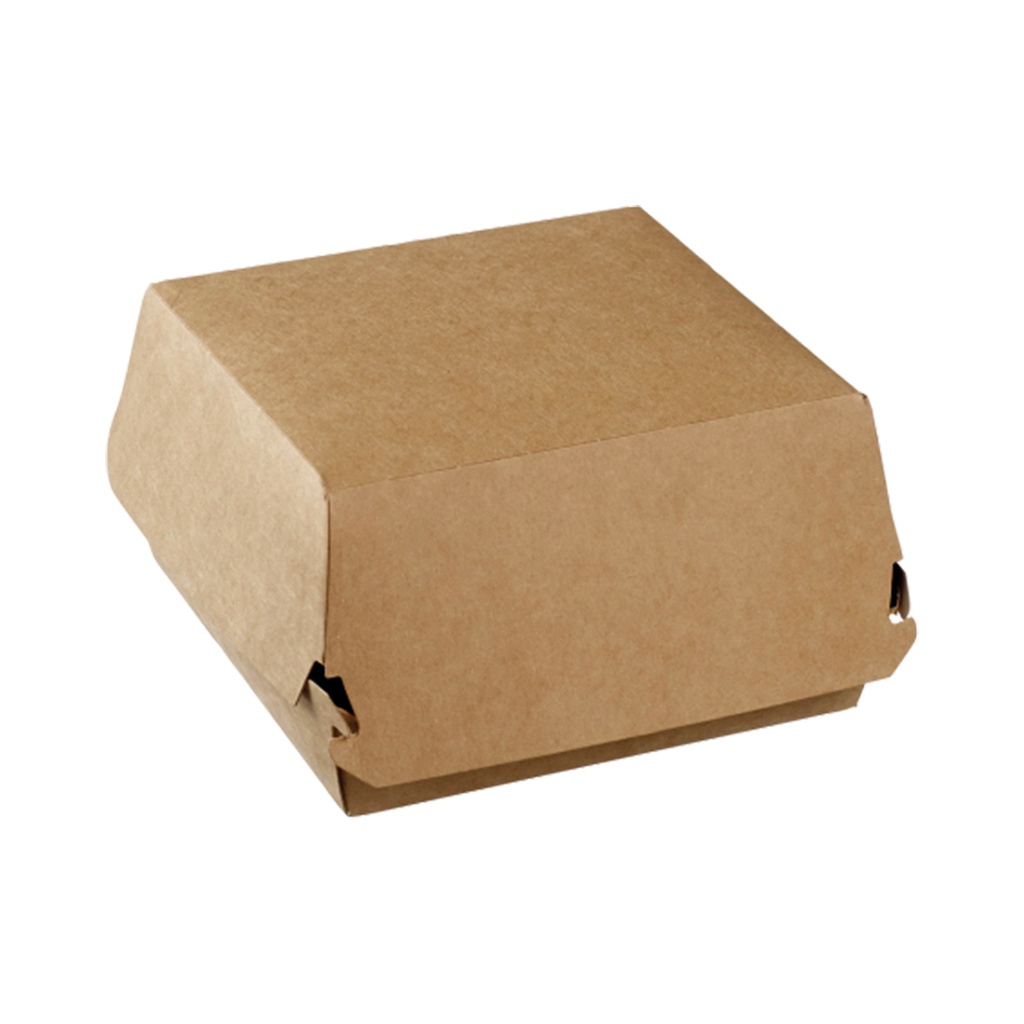 Caja Burger Ecokraft 140X140X70 mm. (50 u.)