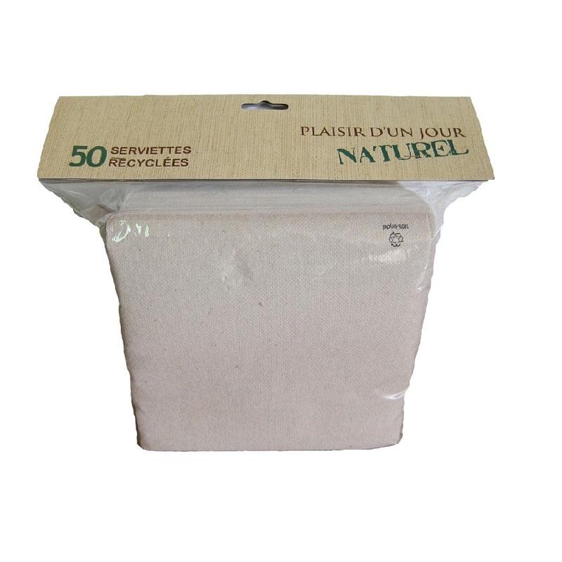 Servilletas Recicladas 160X160 mm. (50 u.)