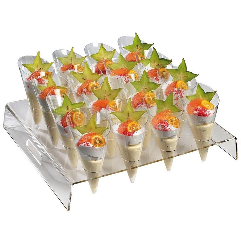 Soporte Plexiglas para 16 Conos Grandes 380X350X60 mm. (1 u.)