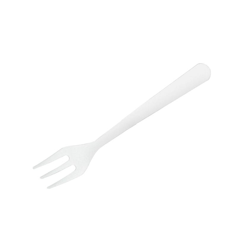 Mini Tenedor Blanco 100 mm. (250 u.)
