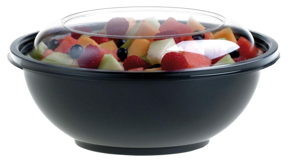 Ensaladera Negra 2,25 L (50 u.)