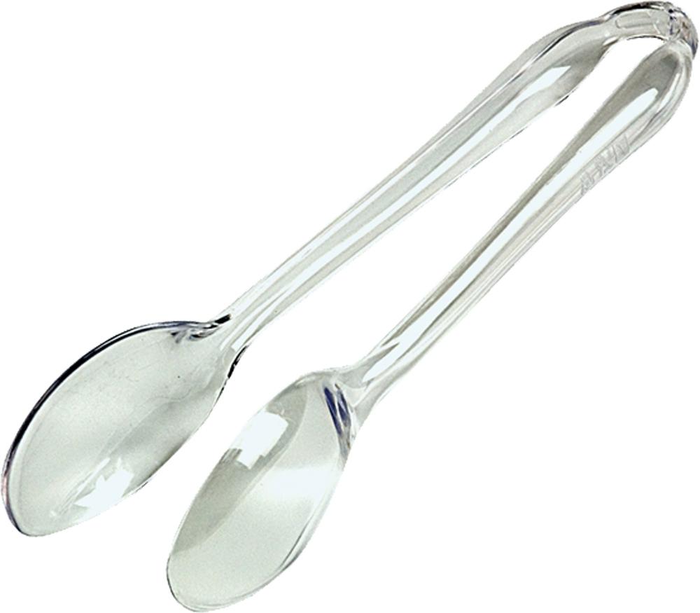 Pinza Ensaladera Transparente 275 mm. (5 u.)