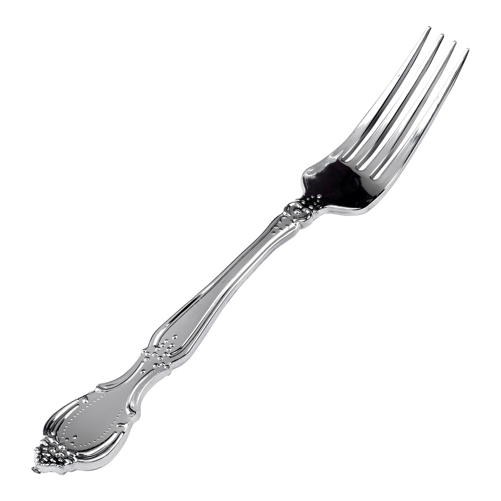 Tenedor Barroco Plateado 186X23 mm. (50 u.)